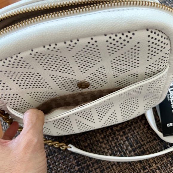 Karl Lagerfeld Paris Perforated Lafayette Crossbody Camera bag - NWT - Picture 4 of 6